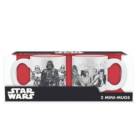 Komplet kubeczków do espresso - Star Wars "Empire vs Rebel" 